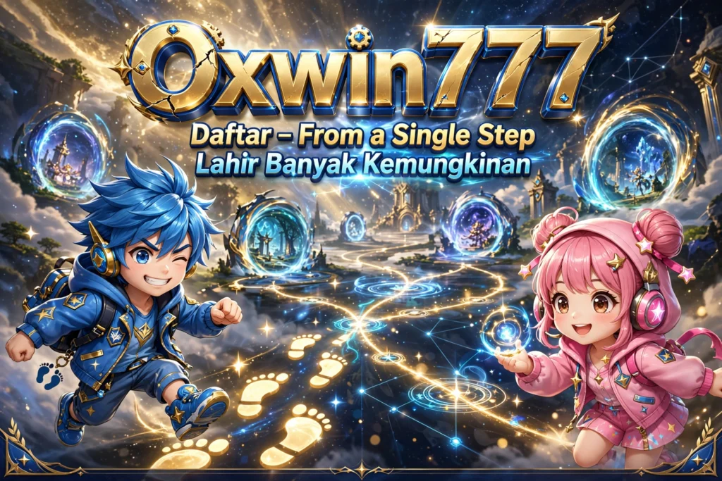 Oxwin777 Daftar – From a Single Step Lahir Banyak Kemungkinan